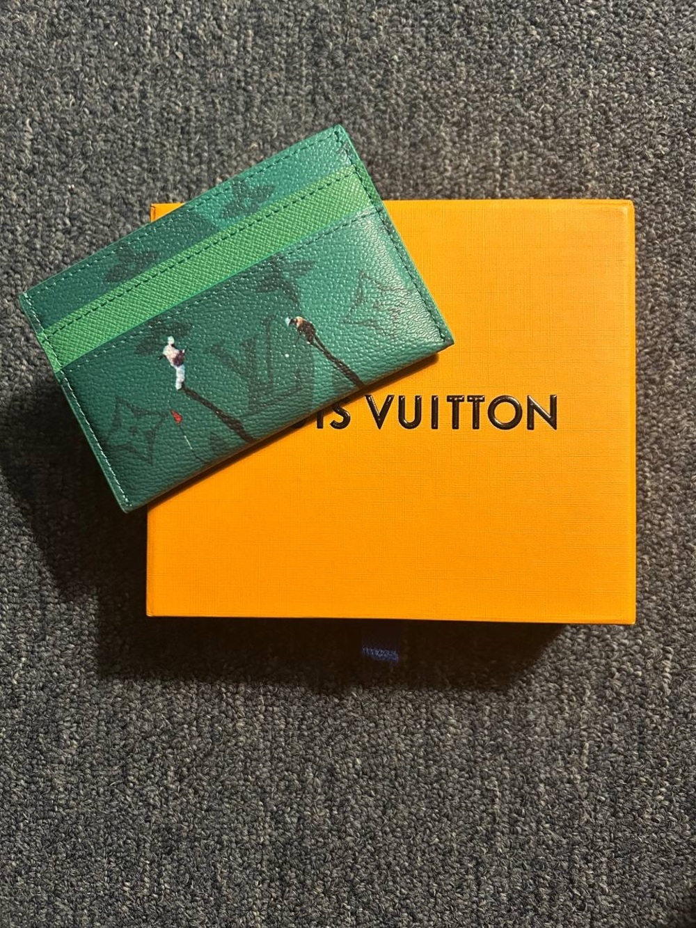 Louis Vuitton Golf Green Card Holder